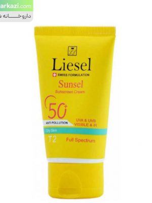 کرم-ضد-آفتاب-لایسل-مدل-Sunsel-SPF50-شماره-3