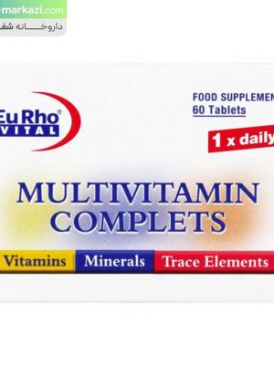 قرص-مولتی-ویتامین-کامپلت-یورو-ویتال-60-عددی