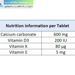 EURHO VITAL Calcium 600 mg and Vitamin